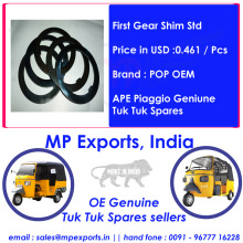 Ape Piaggio Tuk Tuk Spares First Gear Shim Std